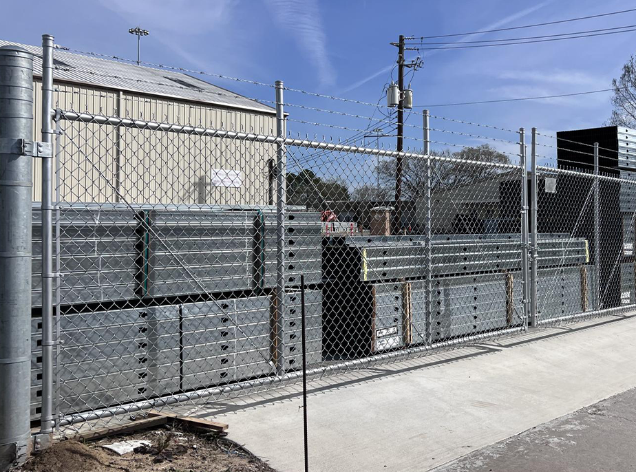 Houston Texas Commercial fence installation company