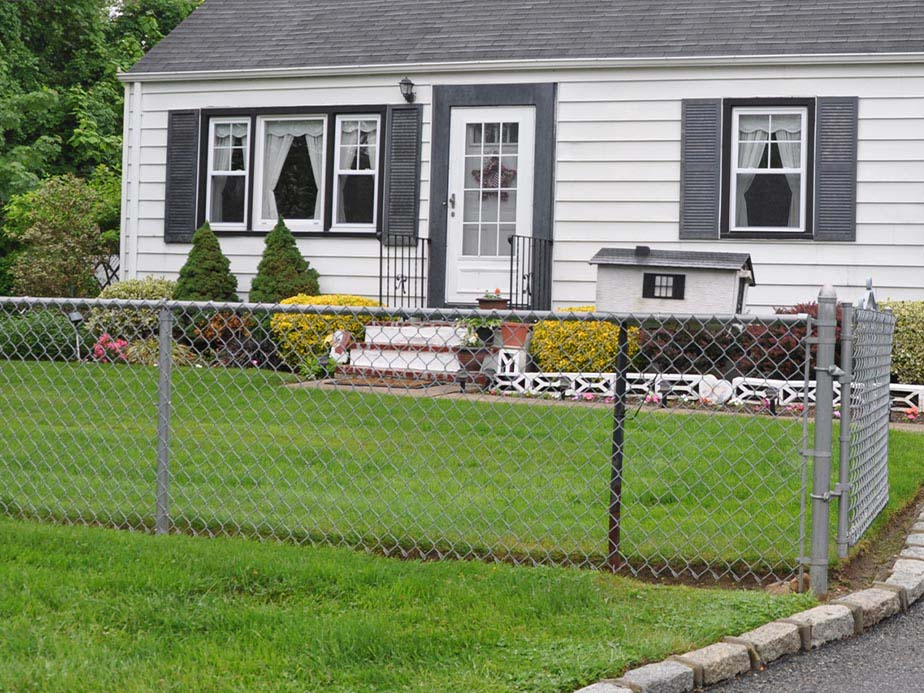 chain link fence Houston Heights 