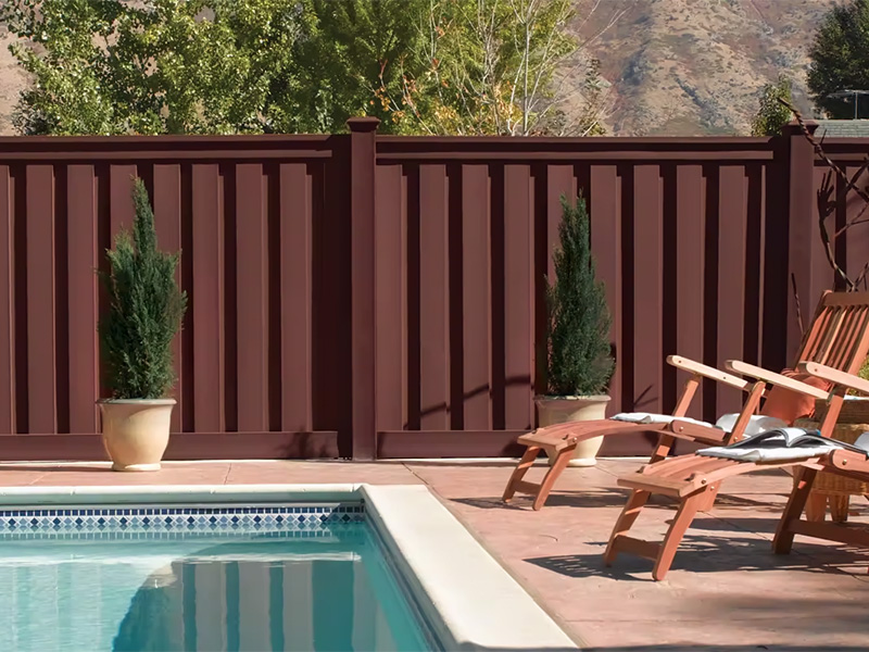 River Oaks Houston  trex privacy fencing